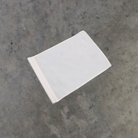 White Golf Flag