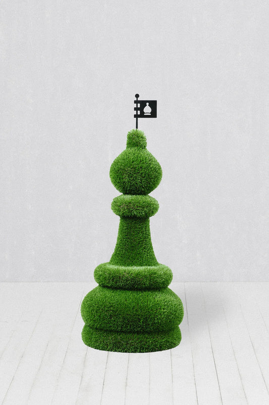 Turf Bishop Chess Piece