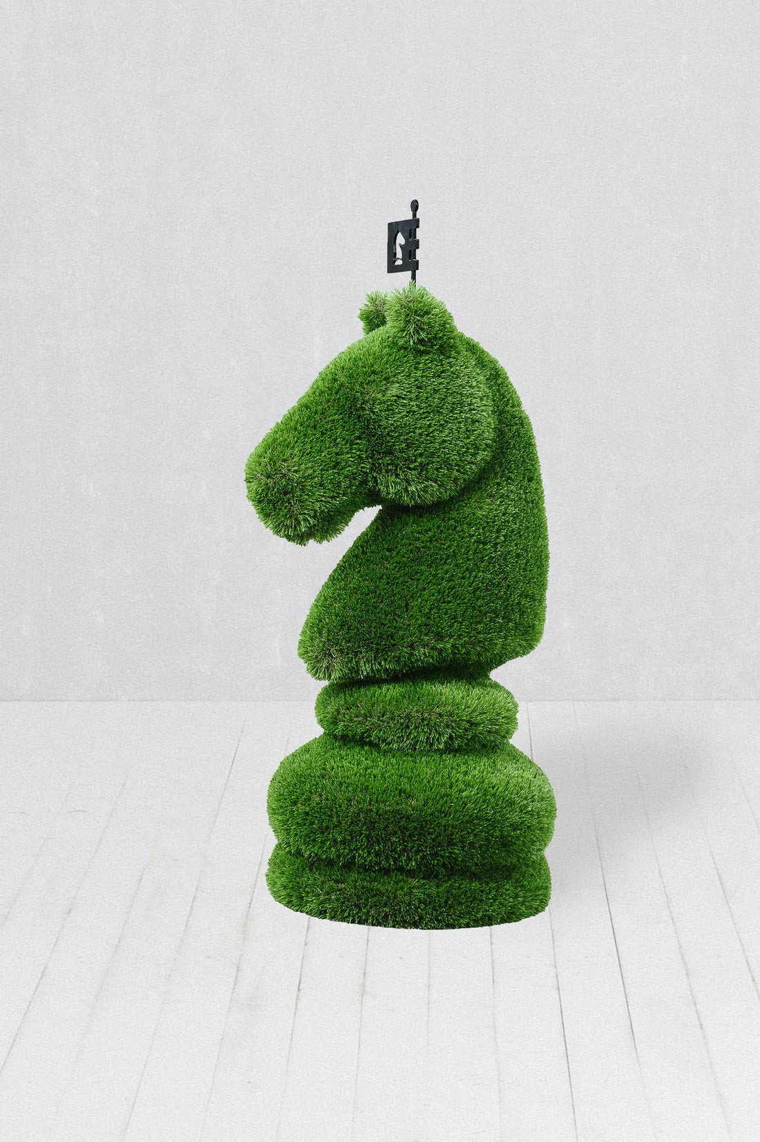 Turf Knight Chess Piece